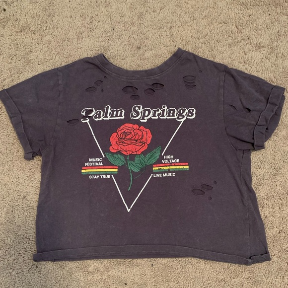 Vintage-style Palm Springs music festival shirt - Picture 1 of 3